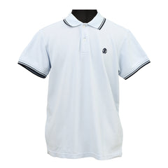 Roberto Cavalli Size: L RC Embroidered Logo BluePoloT Shirt