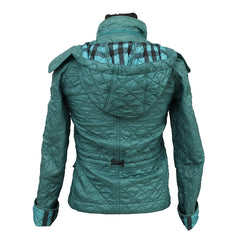 Burberry Size: XS Teal Quilted Jacket