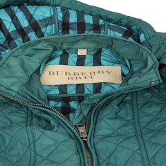 Burberry Size: XS Teal Quilted Jacket