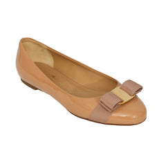 SALVATORE FERRAGAMO EU 36/ 5.5D VARINA BALLET FLATS 