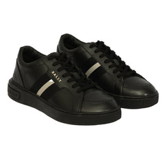 BALLY SIZE EU 41 MOLLY LOW TOP LEATHER SNEAKERS 