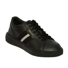 BALLY SIZE EU 41 MOLLY LOW TOP LEATHER SNEAKERS 