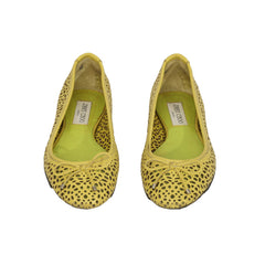 JIMMY CHOO EU - 37CUTOUT BOW FLATS