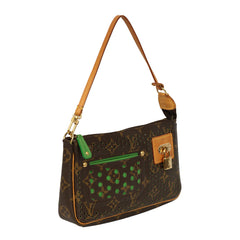 LOUIS VUITTON PERFORATED MONOGRAM POCHETTE ACCESSORIES BAG 