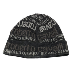 ROBERTO CAVALLI MONOGRAM RC BEANIE