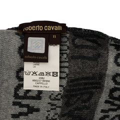 ROBERTO CAVALLI MONOGRAM RC BEANIE