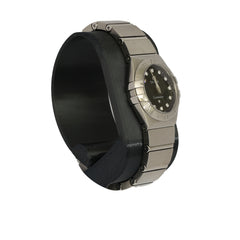 CONSTELLATION QUARTZ BRUSHED BLACK AND DIAMOND