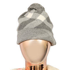 BURBERRY CLASSIC CHECK WOOL BEANIE