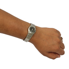 CONSTELLATION QUARTZ BRUSHED BLACK AND DIAMOND