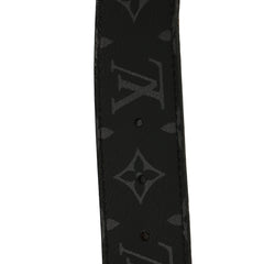 LOUIS VUITTON SIZE 100 CM /40 INCHES CIRCLE MONOGRAM  ECLIPSE BELT