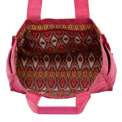 TORY BURCH LARGE ELLA PATENT TOTE