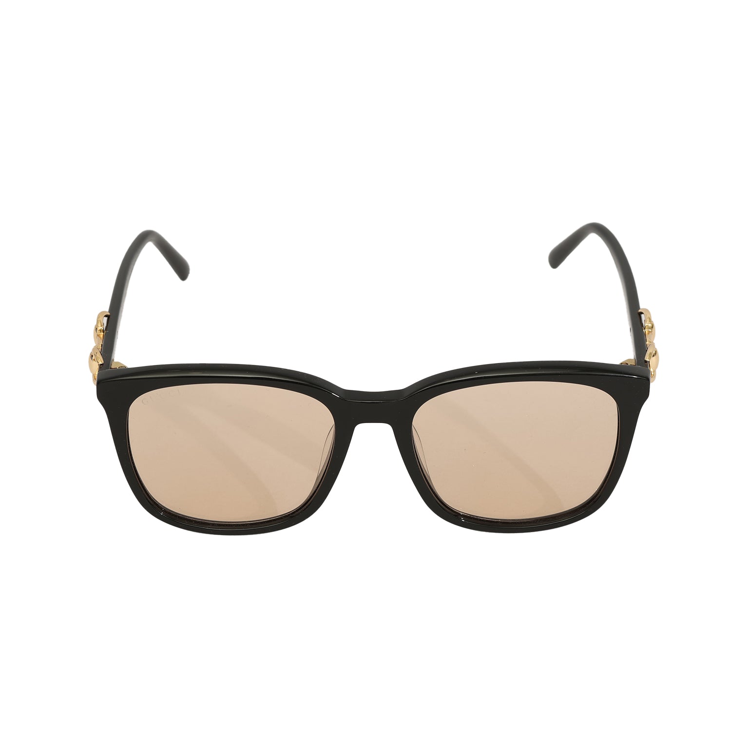 GUCCI BLACK HORSEBIT SUNGLASSES 