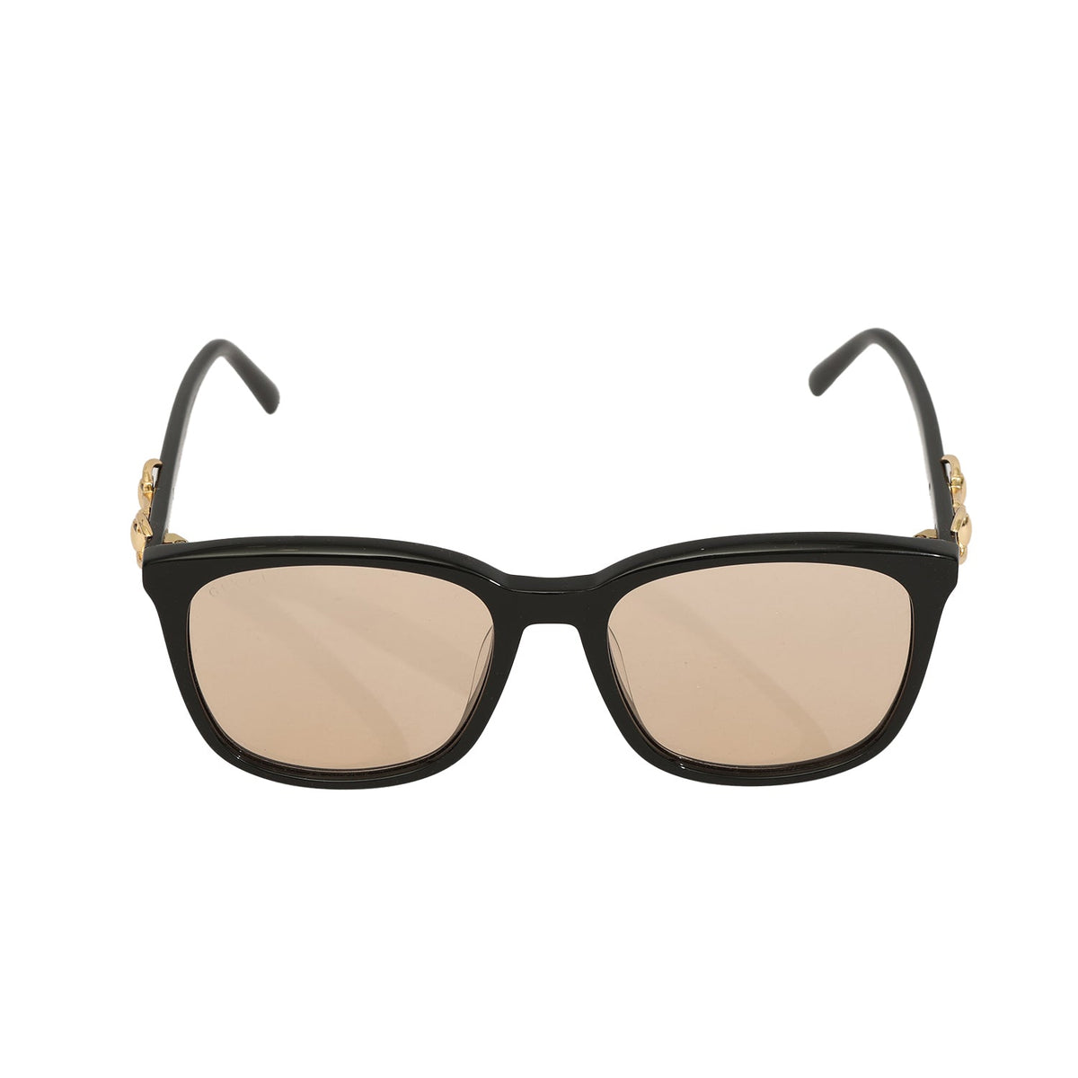 GUCCI BLACK HORSEBIT SUNGLASSES 