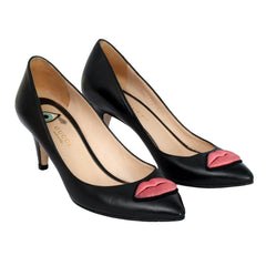 GUCCI EU 37 EYE LIP POINTED HEELS