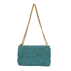 CHANEL 19 TWEED SINGLE FLAP MEDIUM SHOULDER BAG