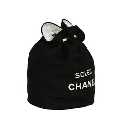 CHANEL SOLEIL CANVAS DRAWSTRING BUCKET  BACKPACK