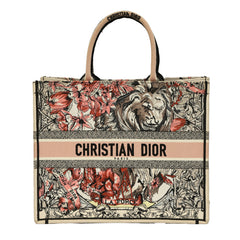 CHRISTIAN DIOR LA FORCE ZODIAC MOTIFLARGE BOOK TOTE