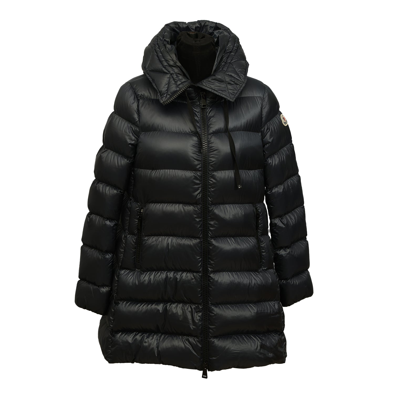 MONCLER SIZE L SUYEN LONG PUFFER JACKET 