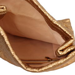 LOUIS VUITTON METALLIC GOLD LIMELIGHT CLUTCH