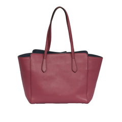 GUCCI SWING LEATHER TOTE BAG