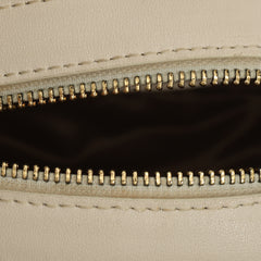 BALMAIN PARIS ROUND LEATHER CROSSBODY BAG