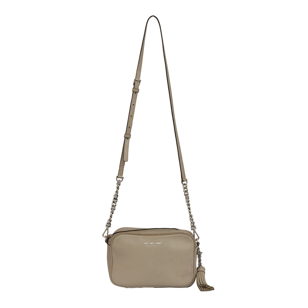 MICHAEL KORS JET SET TRAVEL SAFFIANO CROSSBODYBAG
