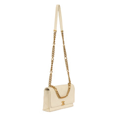 CHANEL QUILTED CAVIAR LEATHER CHIC AFFINITY FLAP BAG