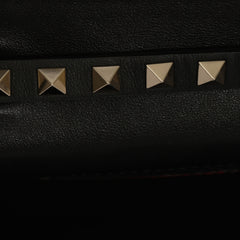 VALENTINO GARAVANI ROCKSTUD GRAINY CALFSKIN CROSSBODY BAG