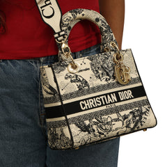 CHRISTIAN DIOR LADY D-LITE CROSSBODY BAG