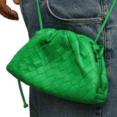 BOTTEGA VENETA INTRECCIATO POUCH CROSSBODY BAG