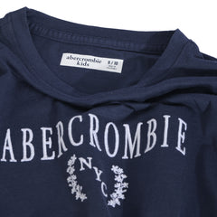 ABERCROMBLE SIZE 9-10 YEARS KIDS LOGO GRAPHIC T-SHIRT