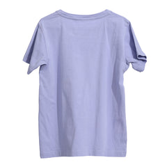 LIU JO SIZE 9-10 YR KIDS LOGO PURPLE T-SHIRT