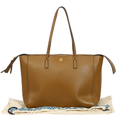 TORY BURCH EMERSON LEATHER TOTE BAG