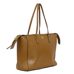 TORY BURCH EMERSON LEATHER TOTE BAG