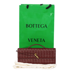 BOTTEGA VENETA INTRECCIATO ANDIAMO TOP HANDLE CLUTCH