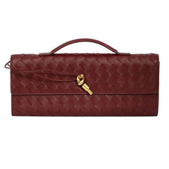 BOTTEGA VENETA INTRECCIATO ANDIAMO TOP HANDLE CLUTCH