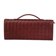 BOTTEGA VENETA INTRECCIATO ANDIAMO TOP HANDLE CLUTCH