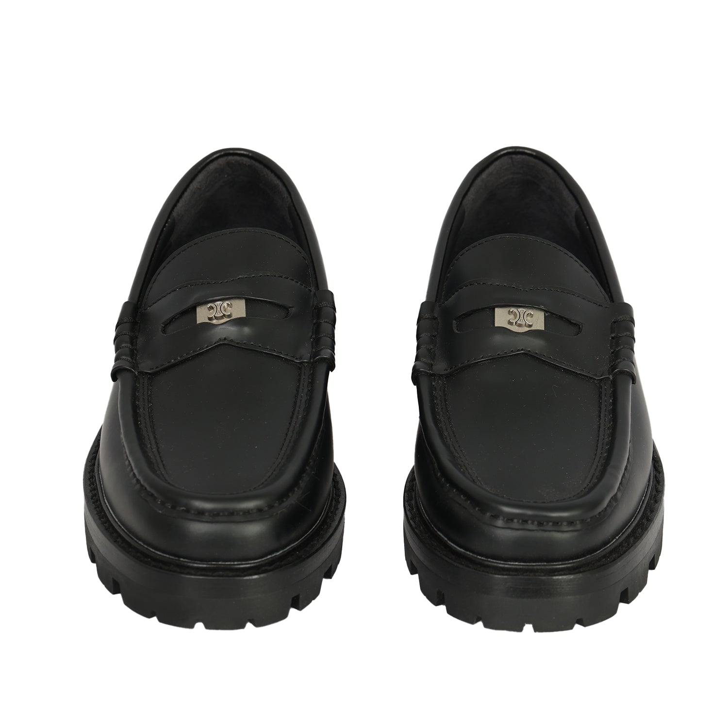 CELINE EU 36 TRIOMPHE MARGARET PENNY CHUNKY LOAFERS 