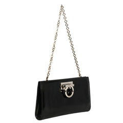 Salvatore Ferragamo Gancini Chain Clutch