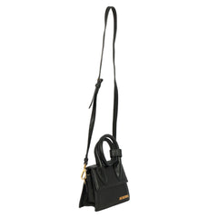 JACQUEMUS LE CHIQUITOS NOEUD BLACK CROSSBODY