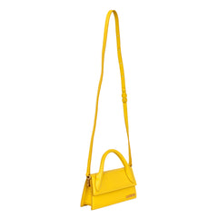 JACQUEMUS LE LONG CHIQUITOS YELLOW CROSSBODY