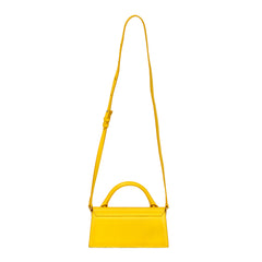 JACQUEMUS LE LONG CHIQUITOS YELLOW CROSSBODY
