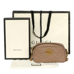Gucci GG Marmont Matelassé Small Camera Bag