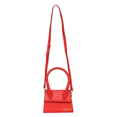 JACQUEMUS LE CHIQUITOS RED CROSSBODY