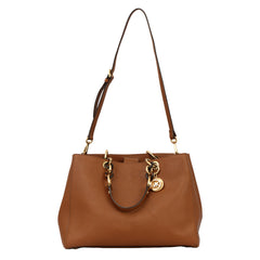 Michael Kors Cynthia Medium Leather Satchel Bag