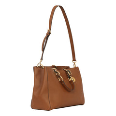 Michael Kors Cynthia Medium Leather Satchel Bag