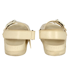 Gucci Size: EU 38 Double Buckle EVA Slingback Sandals