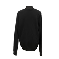 VERSACE SIZE-XL GOLD LOGO EMBROIDERED LONG SLEEVES SWEATSHIRT