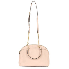 MICHAEL KORS BLUSH PINK LARGE EMMY DOME BAG 