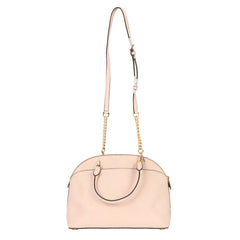 MICHAEL KORS BLUSH PINK LARGE EMMY DOME BAG 
